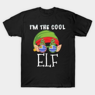 Christmas  I'm The Cool Uraguyan Elf - Gift for Uraguyan From Uruguay T-Shirt